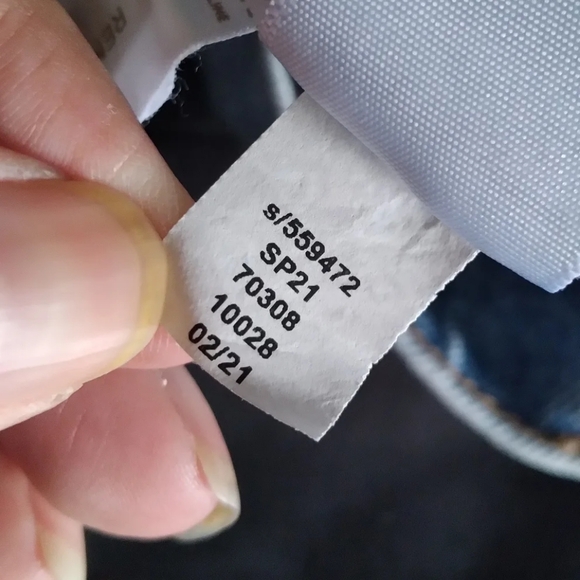 LOFT The High Waist Cut Off denim shorts, size 26/2 - Picture 7 of 8